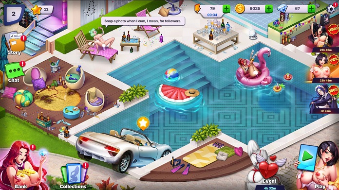 Créez votre propre manoir sexuel à Horny Villa
