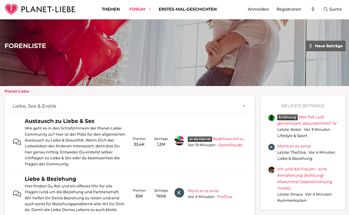 Forum Planet-Love pour un échange ouvert
