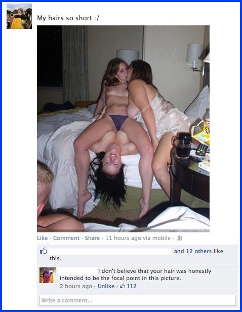 Foto originali nude di ragazze vere da Facebook