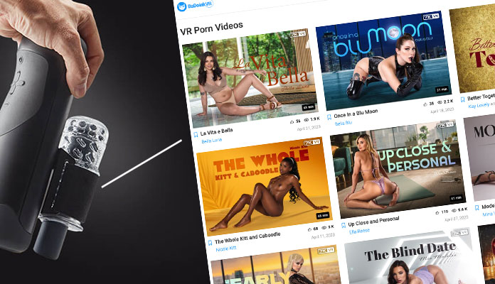 O site pornô VR Badoink Studios oferece conteúdo para brinquedos sexuais interativos